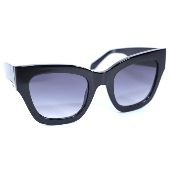 Quay Australia BY THE WAY Oversized Womens Sunglasses–Black / Smoke Gradient–NWT main image 6